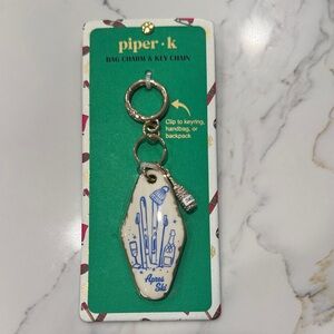Piper K Après Ski Bag Charm Keychain